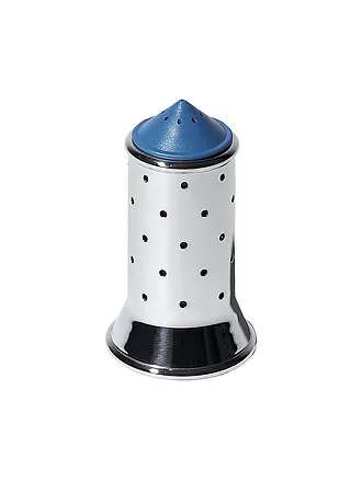 ALESSI | Salzstreuer Graves 11,3cm  Edelstahl / Blau | 